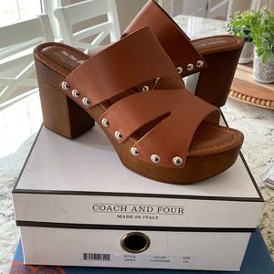 Coach and Four Chunky Sandal